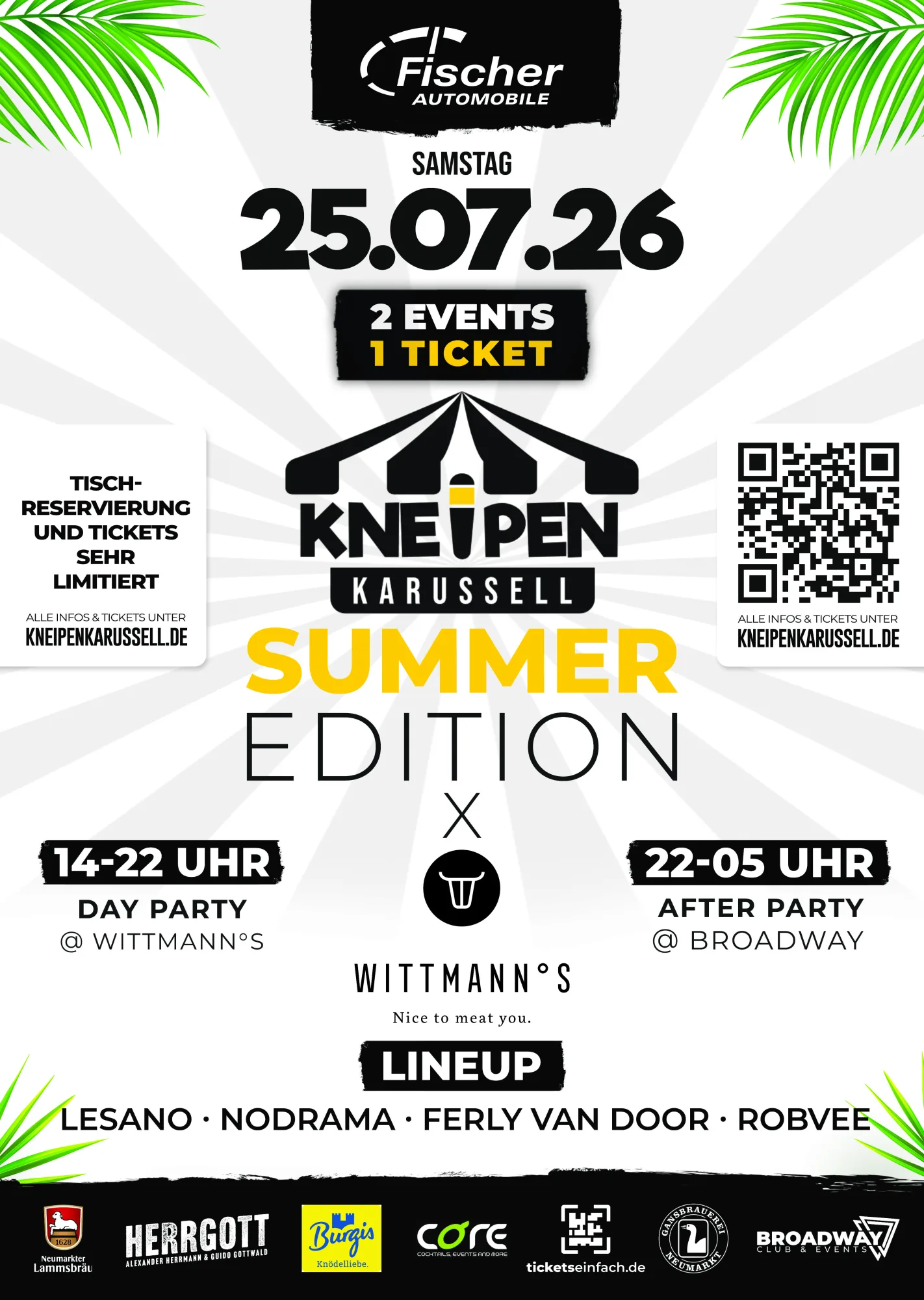 KNEIPENKARUSSELL SUMMER EDITION X WITTMANNS